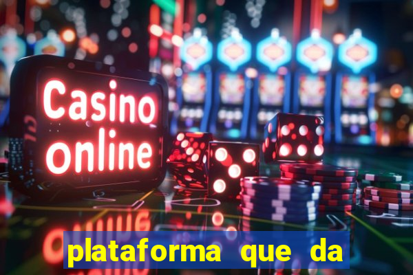 plataforma que da para depositar 1 real